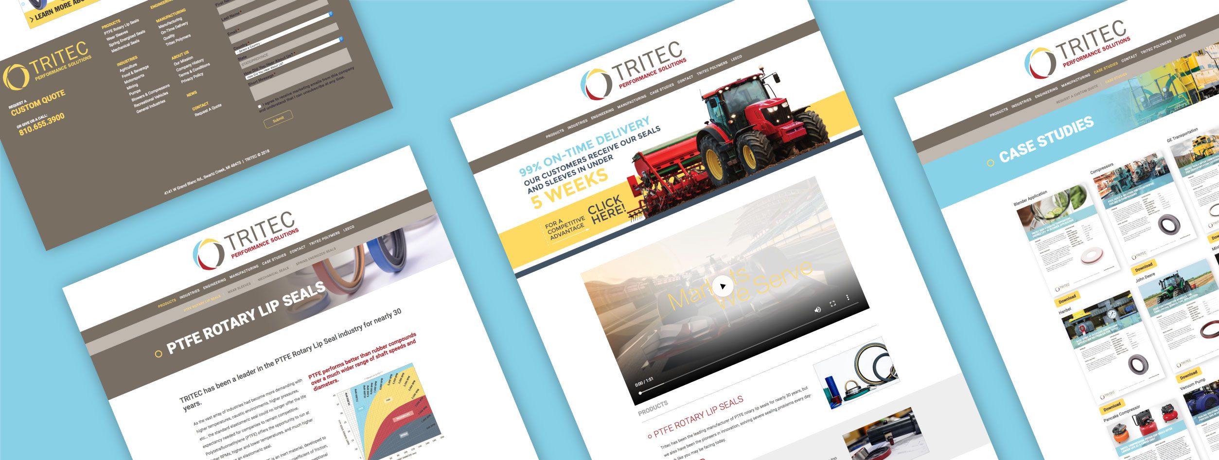 Tritec Rebranding Campaign