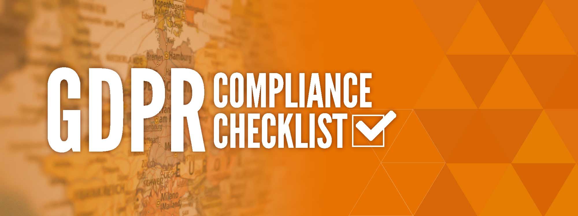 GDPR Compliance Checklist