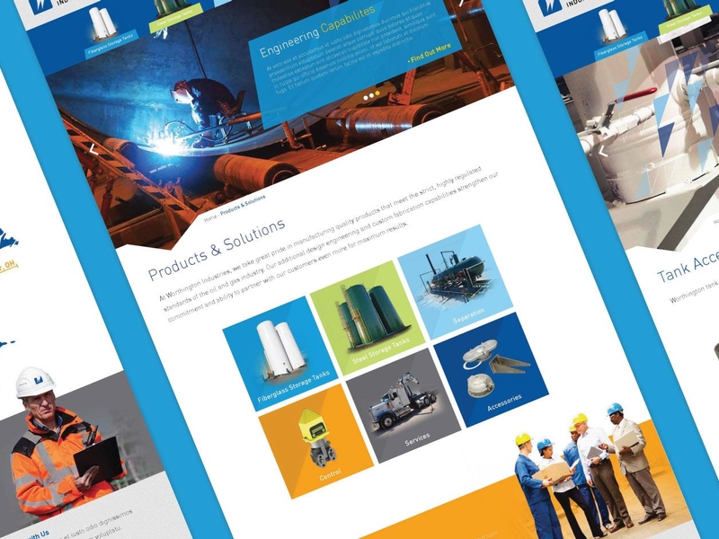 Worthington Industries Web Development